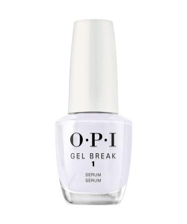 OPI Gel Break, 3-Step Nail Treatment System, 0.5 fl oz Step 1 - Base Coat Serum Base Coat
