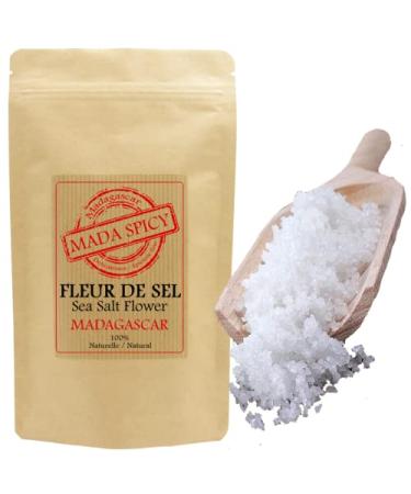 Madagascar flower of salt 1000g "Sustainable Agriculture" food zip bag