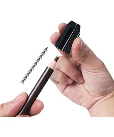 IYRYSOTT Eyeliner 4 Types Slot Eyebrow Pencil Sharpener Eyebrow Pencil Sharpening Tool for Eyebrows Makeup Pen Black Felt Eyeliner - Buy Online on GoSupps.com