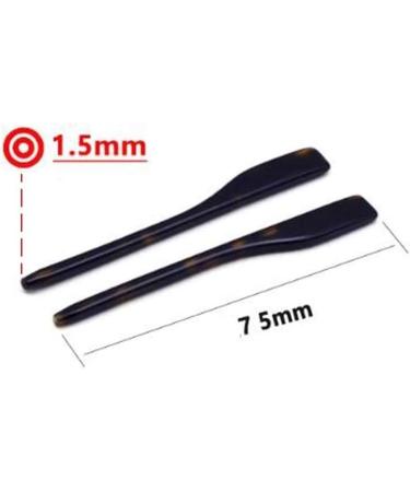 DeeboW Glasses Replacement Temples - 2 Pairs Eyeglass End Tips | Durable Ear Socks for Thin Metal Frames | International Shipping Available - Buy Online on GoSupps.com