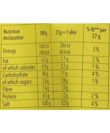 3x Share Cereale del Mastro Panettiere r bread with grains glutenfree 300 g - Buy Online on GoSupps.com