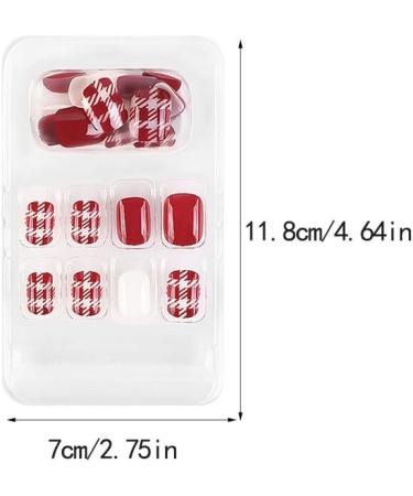 dijiusidy False Nail Perfect Matching Simple to Wear Fingernail Full Coverage Press Type Strong Viscosity Adjustable Paster Type 2 F741 Type 2 F741 - Buy Online on GoSupps.com