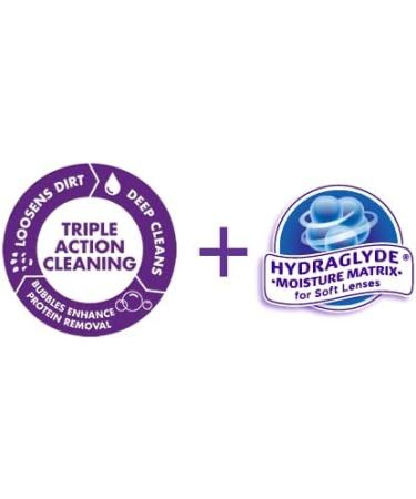 Clear Care Triple Action Cleaning & Disinfecting Solution - Pack of 2 - Save Big Today! - Buy Online on GoSupps.com