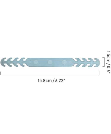 Yliquor 10PC Non-Slip Adjustable Face Cover Lanyard Handy&Convenient Safety Facial Covering Scarf Rest&Ear Holder Rope Silicone Mask Hanging Buckle Extension Strap (10 PC Blue) - Buy Online on GoSupps.com