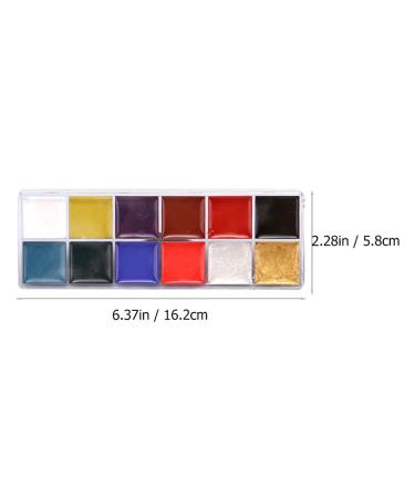 Beaupretty 1 Set Makeup Brushes & Body Color for Kids - Water-Soluble Pigment for Art & Parties - Buy Online on GoSupps.com