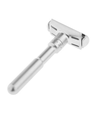 F Fityle Adjustable Safety Razor - Classic 1-6 Double Edge for Men's Shaving | 5 Blades Mild to Aggressive Shave - Buy Online on GoSupps.com
