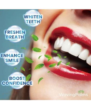 Bande Blanchiment Dentaire Whitening Strips:Kit de Blanchiment Dentaire Professionnel 42 Bandes (21 Applications) claircissement Rapide et Soin Doux pour les Dents Menthe 42 unit (Lot de 1) - Buy Online on GoSupps.com