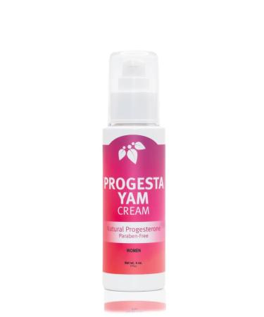 Mountain Meadow Herbs Progesta-Yam Cream | Physician Developed Wild Yam Derived Progesterone | Hormonal Support for Perimenopause and Menopause 3rd Party Tested Bioidentical Progesterone Cream