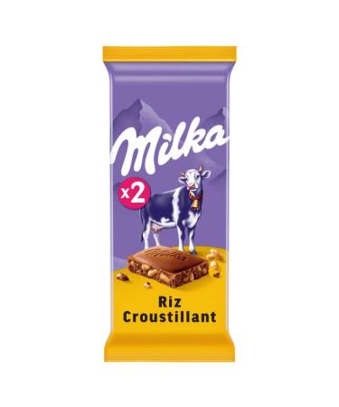 Epicerie sucr e MILKA - Crispy Rice Milk 200G - Pack of 4 - Free Delivery