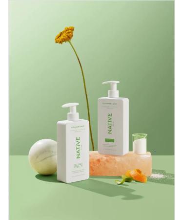 Natural Volumizing Shampoo and Conditioner Set | Sulfate, Paraben, and Dye Free | 16.5 oz | Clean Ingredients | Cucumber & Mint Scent | 33.0 Ounces Total - Buy Online on GoSupps.com
