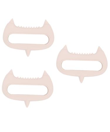 Beavorty 3st acupuncture massage device Hand massager Silicone acupuncture massage clerk Head massager Stress massage gear Headscarf scratching scalp massager Spa Tools Scrollrad Kieselgel