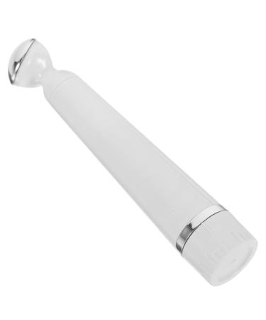 Appareil de Massage Oculaire lectrique Anti- ge Argent Masseur Yeux Compact pour Soin Contour des Yeux Stimulation Circulation Sanguine Portable