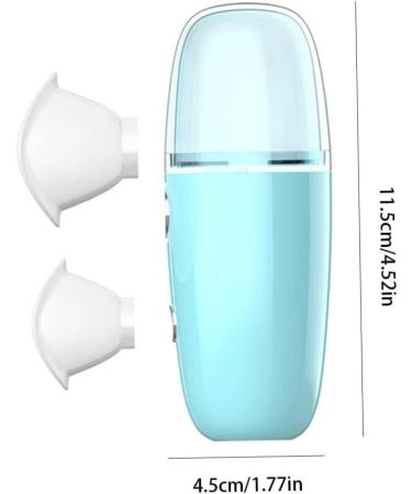 Eye Steamer Mini Rechargeable Moisturizing Eye Fatigue Relief Mist Sprayer 30ml Blue mist sprayer - Buy Online on GoSupps.com