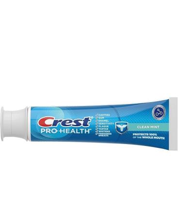 2pck Crest Pro-Health Clean Mint Toothpaste (2.6oz)