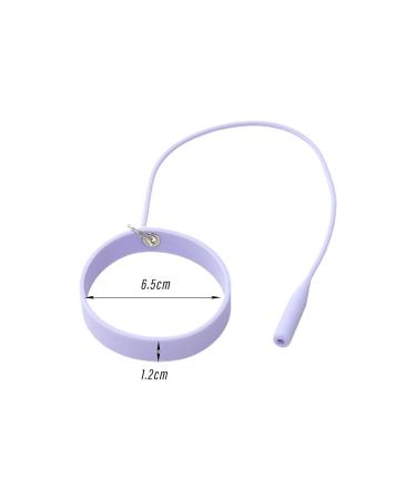 Perfk Eyelash Tweezers Holder Bracelet - Salon Makeup Accessory for Eyelash Extensions - Purple - Buy Online on GoSupps.com