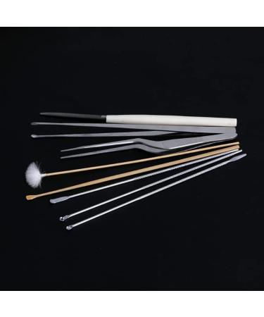 TKFDC Ear Tool Set - Ear Pick Cleaning Ear Wax Remover in Wooden Box - Buy Online on GoSupps.com