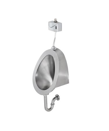 High-Efficiency Flushing Adult Stainless Steel Urinal Automatic Induction Wall-Mounted Urinal with Flush Valve Deodorant and Anti-Blocking Public Toilet Urinal Used in
