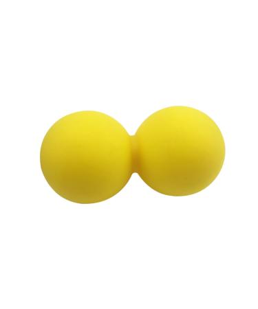 Beavorty lacrosse yoga mat with high density and tear resistance massage balls massage balls towel towel joint hooker joint massage ball joint massage ball peanut balls ice hockey massage device medium yellow