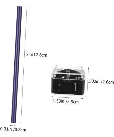 BIUDECO 1 Set eye brow pencil women eyebrow pencils eyebrow pencil waterproof wood plastic 1 count (Pack of 1) Blue - Buy Online on GoSupps.com