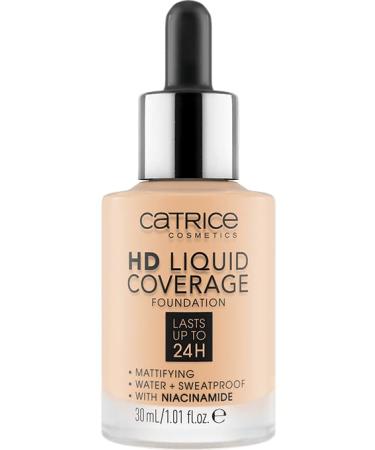 Catrice HD Liquid Coverage Foundation - Waterproof Makeup with Pipette 3x30ml (No. 005 Ivory Beige) - International Shipping Available - Buy Online on GoSupps.com