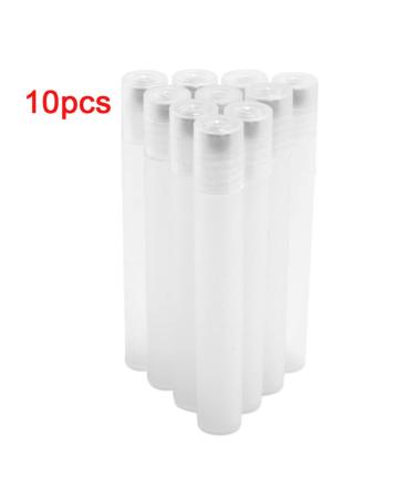 Healifty 10pcs 10ml Glass Essential Oil Roller Bottles - Stainless Steel Balls & Wooden Lids | Perfect for Essential Oils - International Shipping Available - Buy Online on GoSupps.com