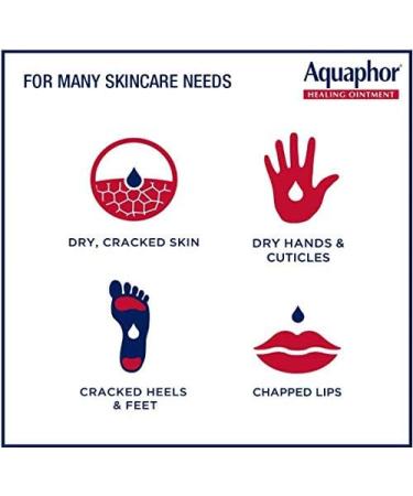 Aquaphor Healing Ointment 0.25 oz (Pack of 2) | Advanced Therapy Skin Protectant - Buy Online on GoSupps.com