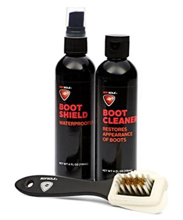 Sof Sole Boot Care Kit with Waterproofer  Cleaner and Brush