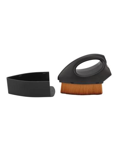 Verdant Touch Liquid Powder Foundation Brush Flat Top Liquid Powder Foundation Makeup Brush with Protective Cover