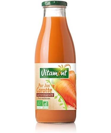 Vitamont - Pure Lactofermented Carrot Juice 75cl - Unit - Buy Online on GoSupps.com