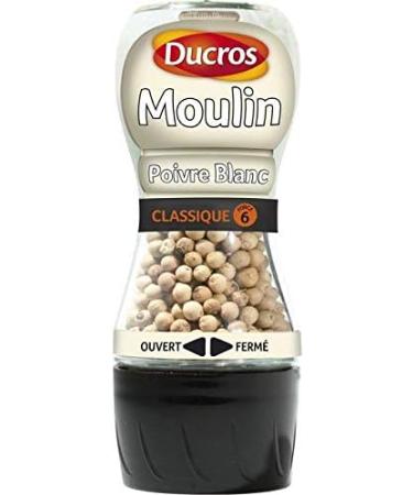 DUCROS - Classic White Pepper Mill No. 6 39G - Pack of 3 - Free Shipping - Buy Online on GoSupps.com