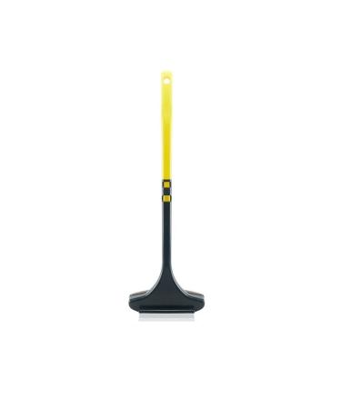 VENOAL Dish Scrub Brush Long Handle Mosquito Window Screen Cleaning Brush Anti-Mosquito Net Dust Free Removable Washable Household Cleaning Tool (Color : Yellow)