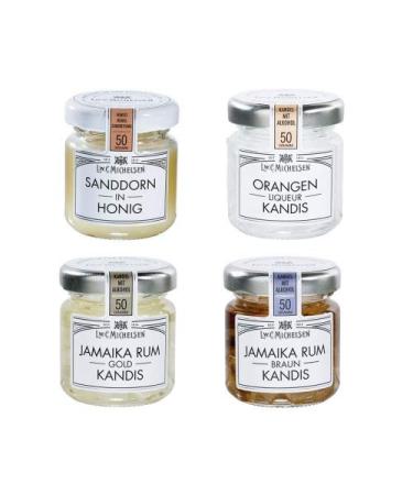 Frisian Tea Candy with Alcohol - Set of 4 (4 x 50g) | Buy Internationally | Gourmet Treats - Buy Online on GoSupps.com