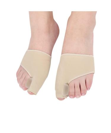 DEAVER Hallux Valgus Corrector Toe Separation Set Silicone Corrector Big Toe Bunion Straightener Protector for Men and Women Foot Care Pain Relief Onecolor 4 pairs