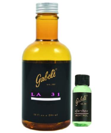 LA 31 Aftershave with Menthol (10 fl oz) Limited Edition and Lime Aftershave with Menthol (1 fl oz) Authentic Direct 2023 new scent
