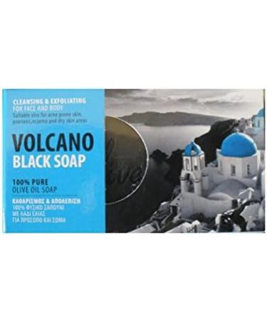 Santo Volcano Black Soap 90g - Buy Online on GoSupps.com
