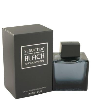 Seduction In Black by Antonio Banderas Eau De Toilette Spray 3.4 oz (Men)