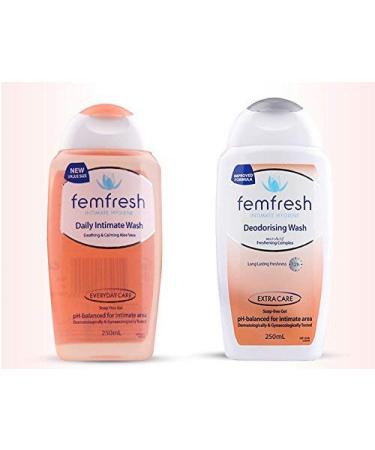 Femfresh Deodorising Wash 250ml - Long Lasting Freshness (12 Hours) | Australian Made International Shipping - Buy Online on GoSupps.com