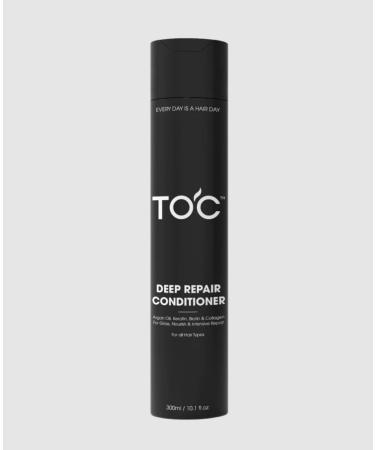 TOC Argan Oil Deep Repair Hair Conditioner 300ml | Strengthen & Repair Damaged Color-Treated & Dry Hair | Sulfate-Free Keratin Formula for All Hair Types - Buy Online on GoSupps.com