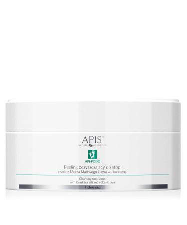 APIS Professional Apis Api Podo Professional Foot Scrub with Dead Sea Salt and Volcanic Lava 300g