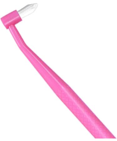 Gralara Dual-Ended Pet Dental Brush for Cats and Dogs - Ergonomic Design for Easy Cleaning Pink - Buy Online on GoSupps.com