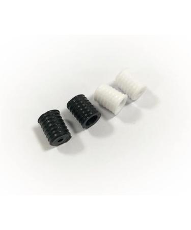 Magiclulu 200 Anti-Slip Mask Clip Hooks | Adjustable Cord Stoppers for Tapes Zippers & Clothes Racks - 1x0.6cm - Buy Online on GoSupps.com