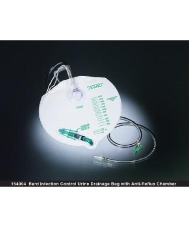 57154002EA - Urinary Drainage Bag with Anti-Reflux Chamber 2,000 mL