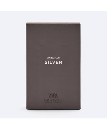 Zara Man Silver Cologne for Men EDT Eau De Toilette 40 ML (1.35 FL OZ) - Buy Online on GoSupps.com