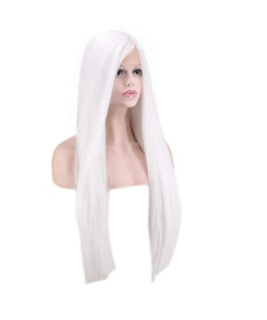 Shop Long White Party Wigs for Women - Curly & Straight Brazilian Styles for 50s 60s 70s 80s - International Shipping Available! - Buy Online on GoSupps.com