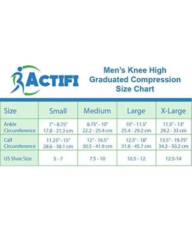 Actifi Men's 20-30 mmHg Compression Dress Socks - Firm Support for All-Day Comfort | International Shipping Available - Buy Online on GoSupps.com