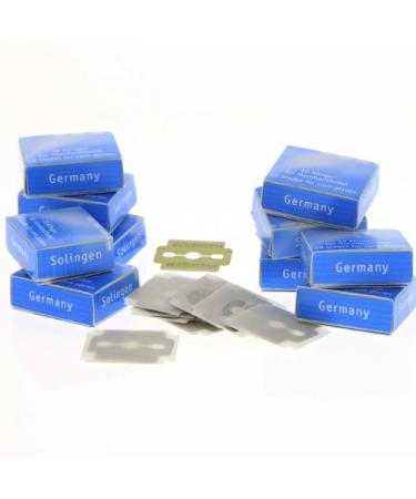 Replacement blades Kosmetex callus plane stainless steel professional quality from Solingen blades for foot plane Credo System 100 blades