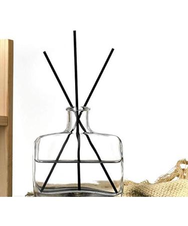 200 ml Clear Glass Refillable Diffuser Bottle - Aromatherapy Container for DIY Essential Oils & Craft Decoration - Buy Online on GoSupps.com