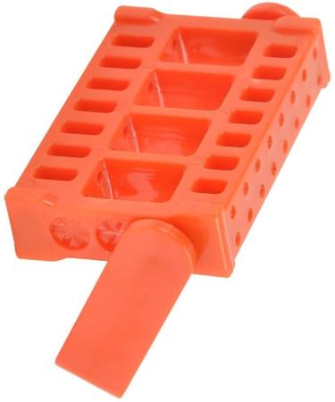 dijiusidy Nail Drill Bits Holder Lightweight Containers Nails Grinding Head Stand Portable Showing Stands Manicure Drill Accessory Orange - Buy Online on GoSupps.com