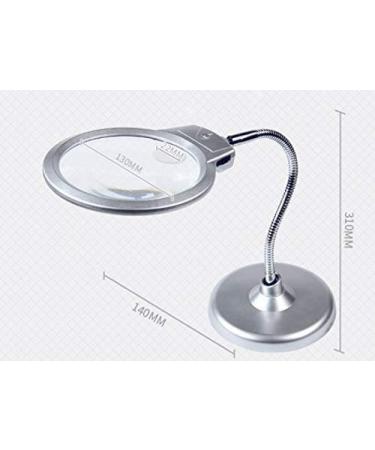 Magnifiers Desktop Magnifying Glass with Light Led10 Times 20 Times HD Magnifying Glass - Buy Online on GoSupps.com