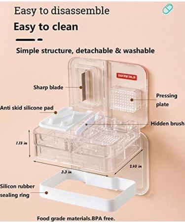 3 in 1 Japanese Multifunctional Pill Cutter & Crusher - Double-deck Splitter for Small & Large Pills Moisture-proof Medicine Organizer Box - Buy Online on GoSupps.com